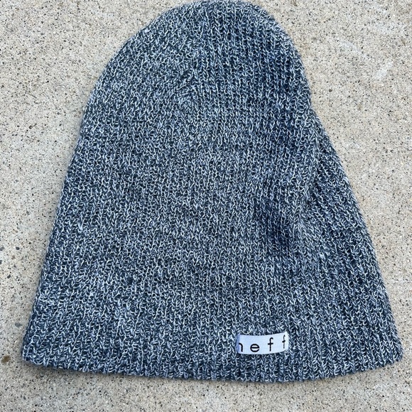Neff Beanie Black Solid Unisex Foldable One Size Acrylic Street Watch Cap - Picture 1 of 8